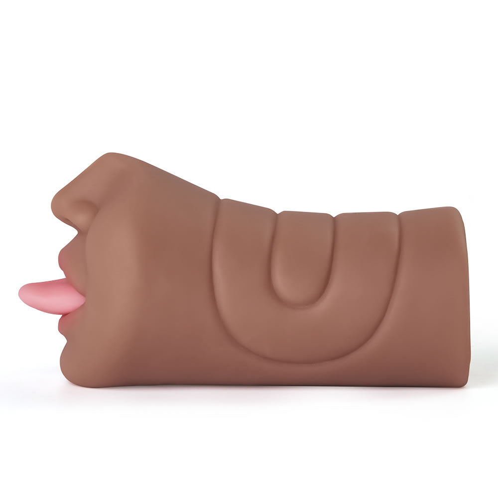 6.9inch Single-Channel Deep Oral Sex Masturbator