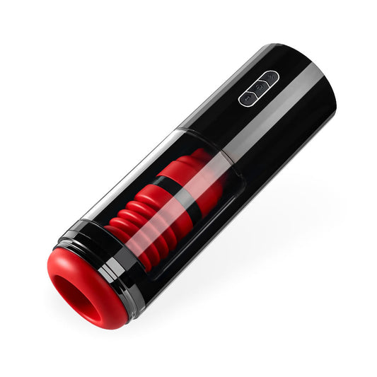 AcmeJoy 7 Thrusting 7 Vibrating Flame Rose Masturbation Cup