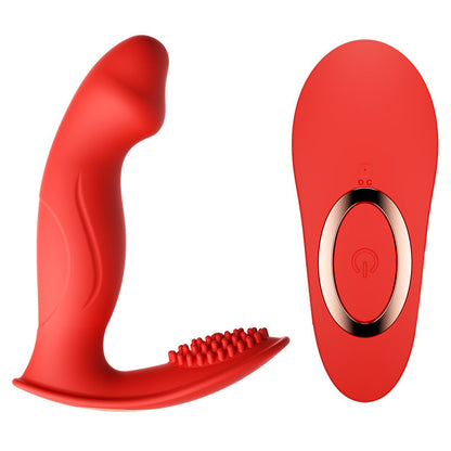 App & Remote Control Wiggling Wearable Panty Vibrator For G Spot Clit Stimulation, Mimic Finger Invisible 9 Wiggling & Vibration Modes Vaginal Anal Dildo Vibrating Panties Adult Sex Toys For Women
