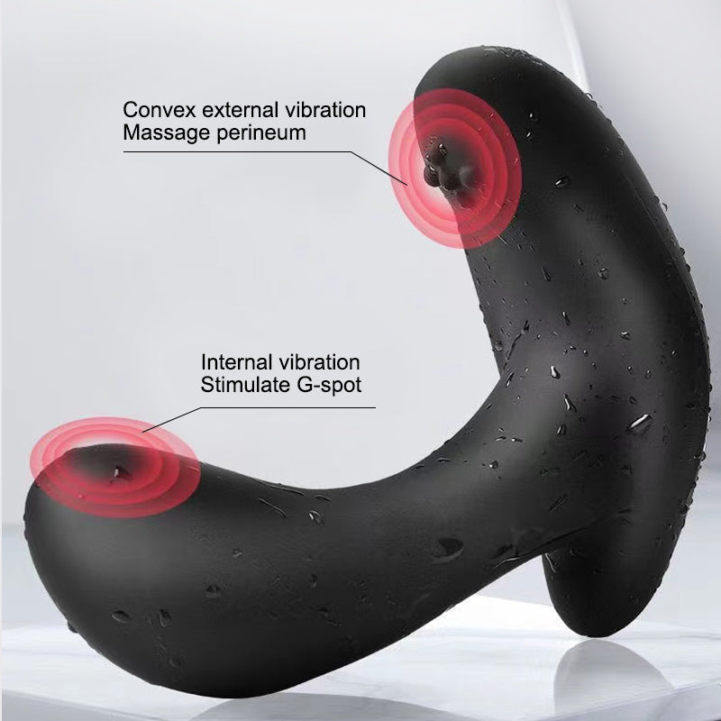 Remote blowing vibrating posterior stimulator - out on a date