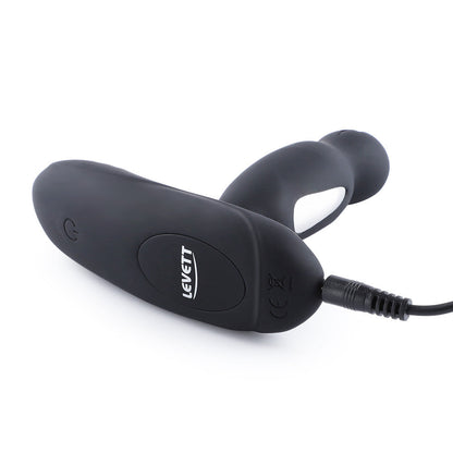 LEVETT E-Stim 360�� Rotation Vibrating Prostate Anal Plug with Remote