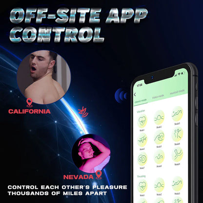 Demon Prostate Massager with APP-remote control 3 Thrusts & 9 Vibrations