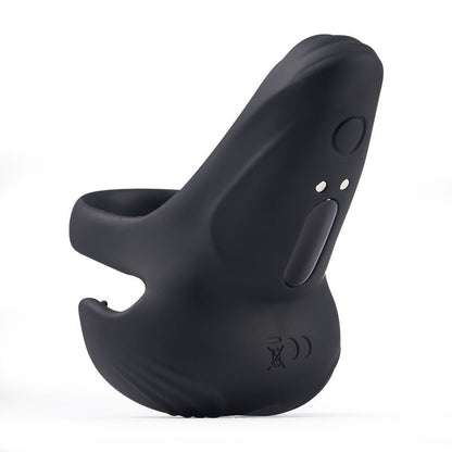 10-Pattern Vibrations Balls Dense Tickler Penis Ring