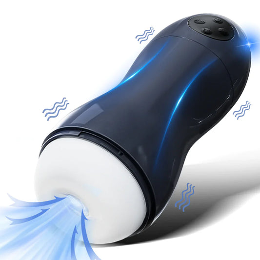 3 Swallowed Suctions and 10 Vibrations Oral Sex Male Masturbator