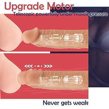8.6-Inch Remote 3 Fuctions Multiple Combination Lifelike Dildo