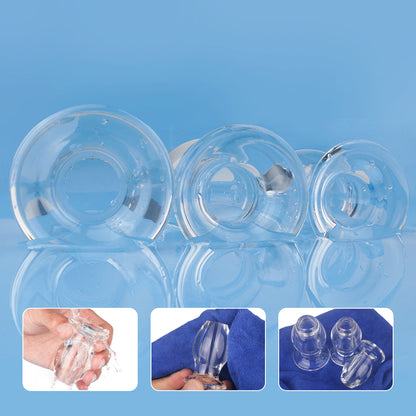 Hollow Anal Plug Transparent Speculum