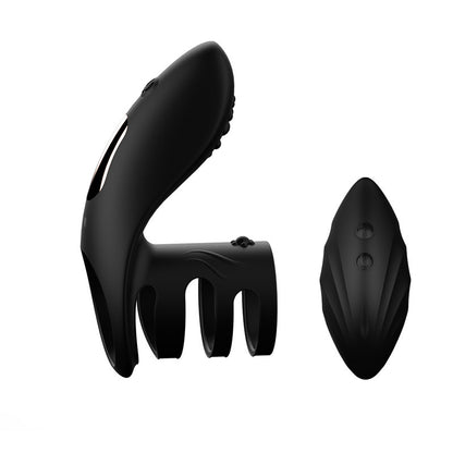 Lock Ring Usb Charging Vibration Wireless Remote Control Vibrating Rod