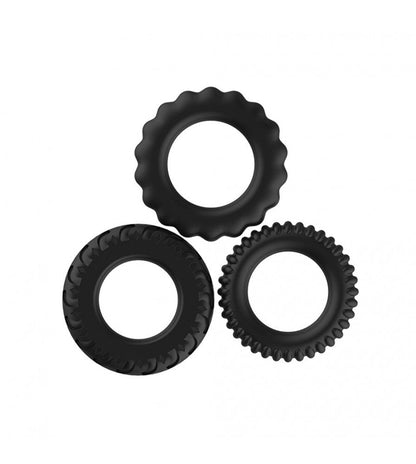 1.1-Inch Stamina Trainer Erection Enhancer 4 Separated Penis Ring