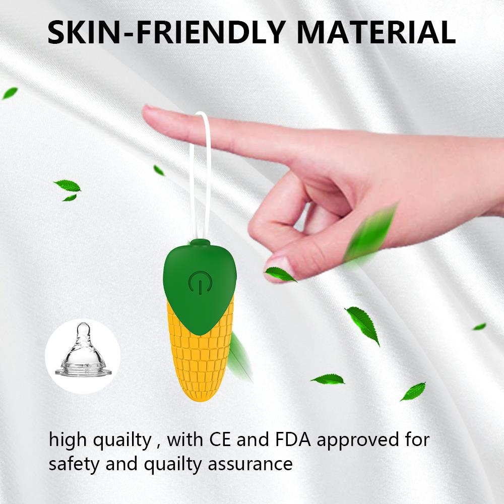 Midu Density Corn Remote Control Heating Vibration Corn Egg Skipping Female Masturbation Wireless Wearing Sex Products