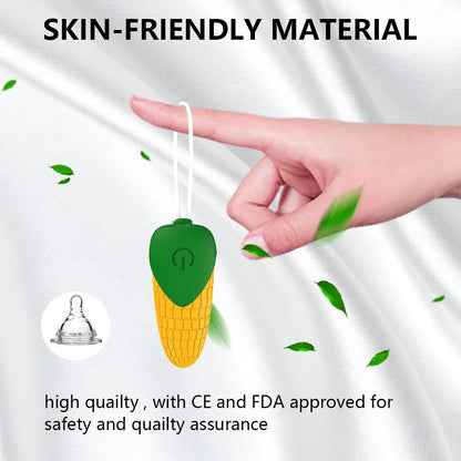 Midu Density Corn Remote Control Heating Vibration Corn Egg Skipping Female Masturbation Wireless Wearing Sex Products