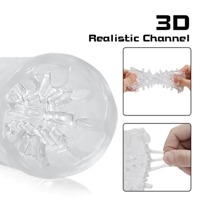 Hand-hold 7 Rotating Modes Male Masturbator