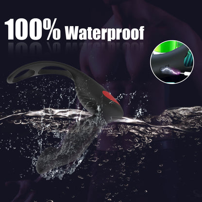 9 frequency vibration Prostate posterior massager for men—— Lovelyhoneytoy