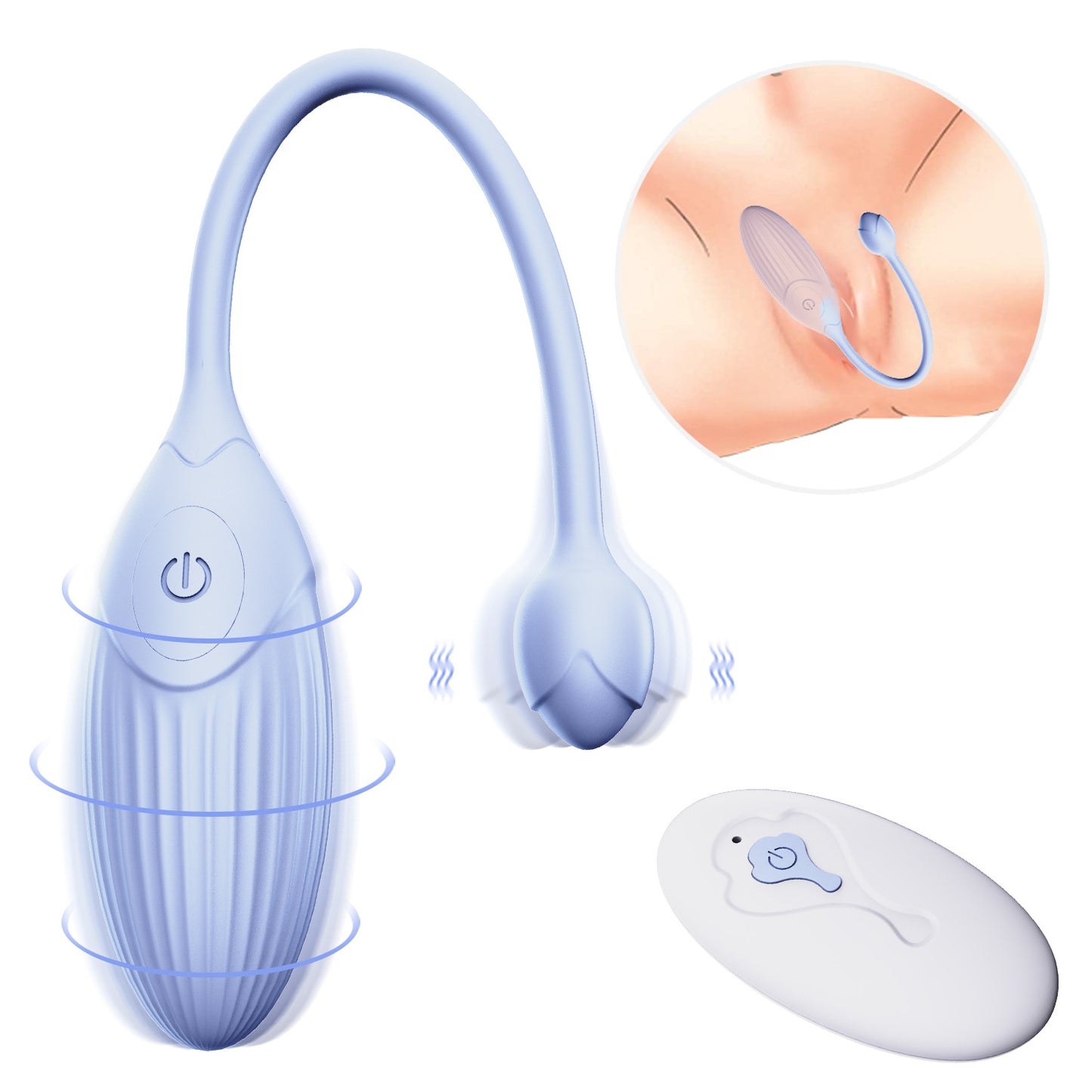 Clitoris Stimulation Vibrating Egg Dildo Vibrator For Women