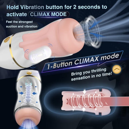 Lion - Electric Blow Job Toy With 3 Suction Modes