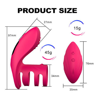 Lock Ring Usb Charging Vibration Wireless Remote Control Vibrating Rod