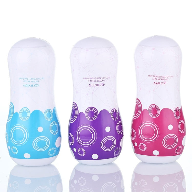 Rotating Aircraft Cup Male Adult Sex Toy Mouth Vaginal Anal Vacuum Suc