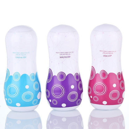 Rotating Aircraft Cup Male Adult Sex Toy Mouth Vaginal Anal Vacuum Suc