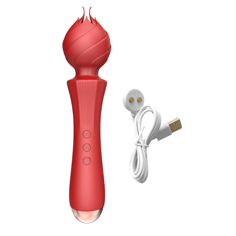 G-spot Flexible Rose Head Vibrator