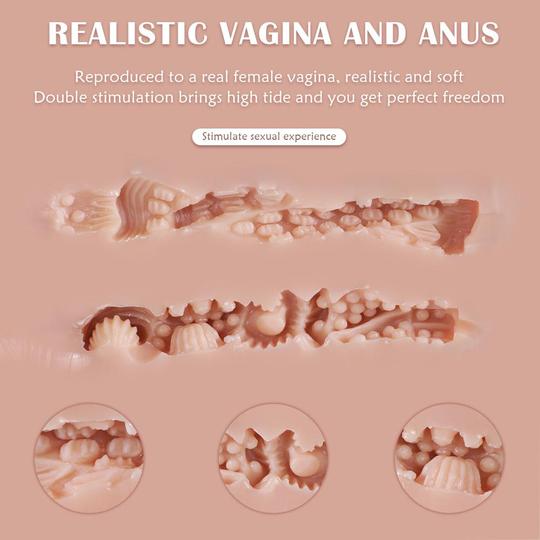 7.7lb Coed in Supine Real-Feel Skin Youth Pussy Ass Realistic Butt