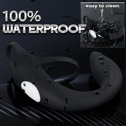 U-REYER APP Control 4 Quiet Vibrations Cock Ring & Prostate Massager