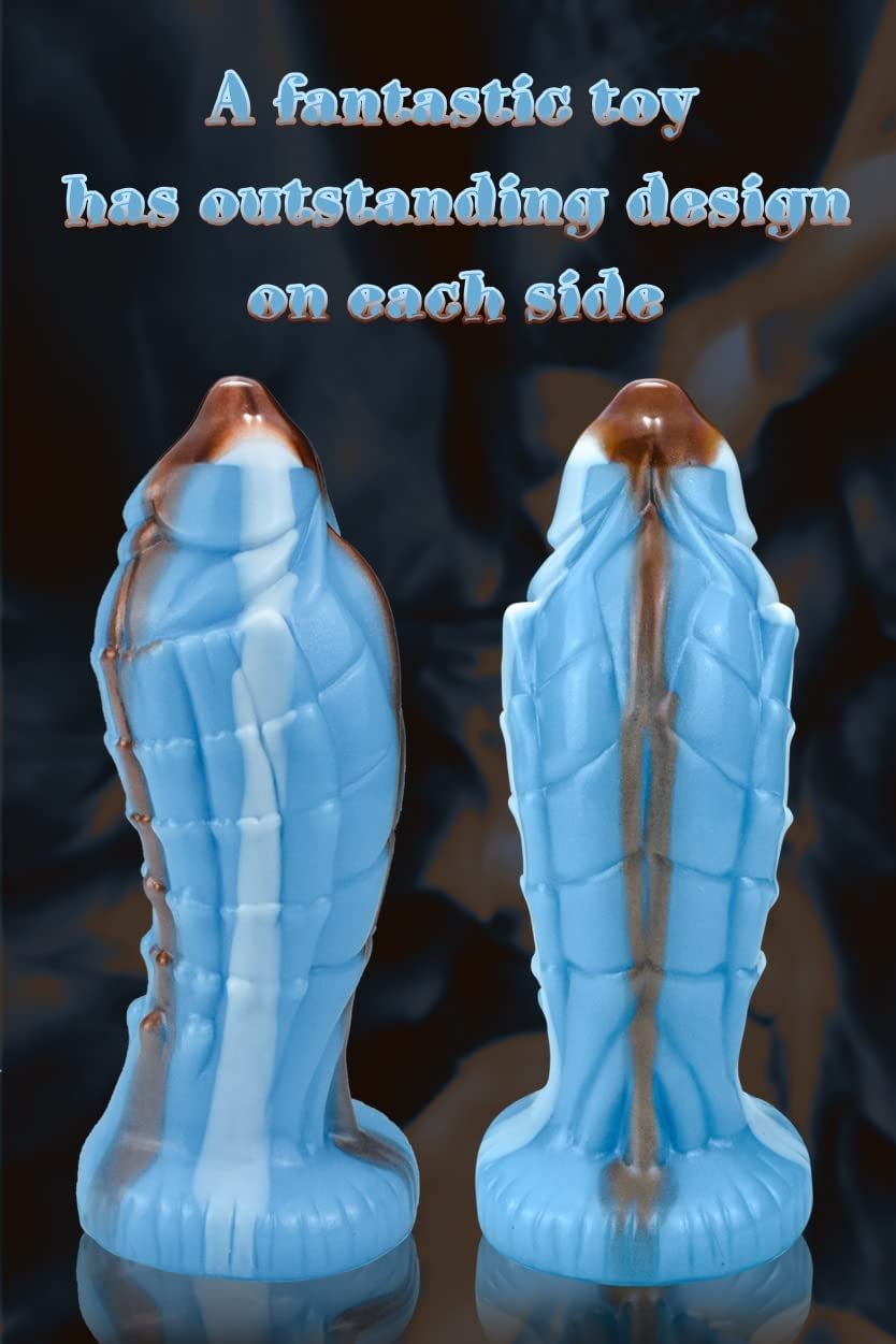 Fantasy Dildo Huge Dildo- Conch-Blue