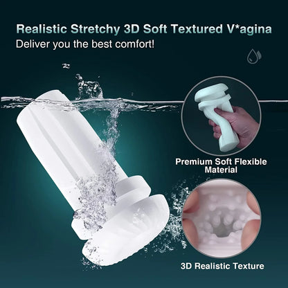 Lester Intelligent Heating Automatic Male Masturbator Sucking Toys