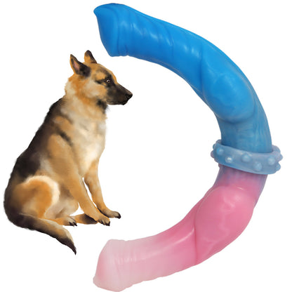 Double Ended Wolf Dog Dildo Gay And Lesbian Sex Toy For Masturbating Orgasm