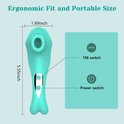Clitoral Sucking Vibrator for Women, Clit Massaging Vibrating Toy with 10 Sucking Modes