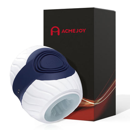 Mickey 10 Vibration Transparent Male Masturbatior with Controlling Han