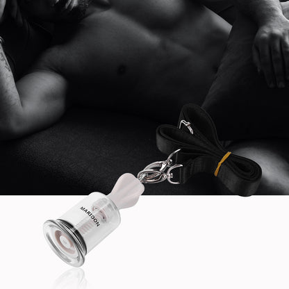 Foreign Trade Belly Puller Male Penis Stretching Trainer Invisible Wearing Neck Hanging Durable Trainer Size Master