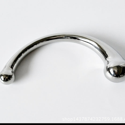G-spot Stainless Steel Massage Stick Anal Plug, Mandatory Anal For Men Women Anal Toys