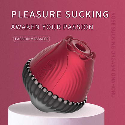 Amazon's New Fun Egg Skipping, Sucking Roses, Teasing Second Tide Women's Masturbation Device, Women's Toy Fun Products