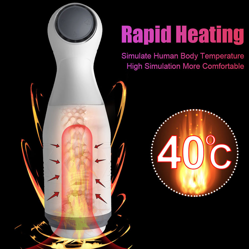 Vibrbud - Automatic Sucking Masturbation Cup Blowjob Masturbator Vibrating Oral Sex Toys For Men