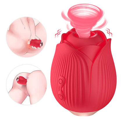 New Rose Sucking Vibrator Toy
