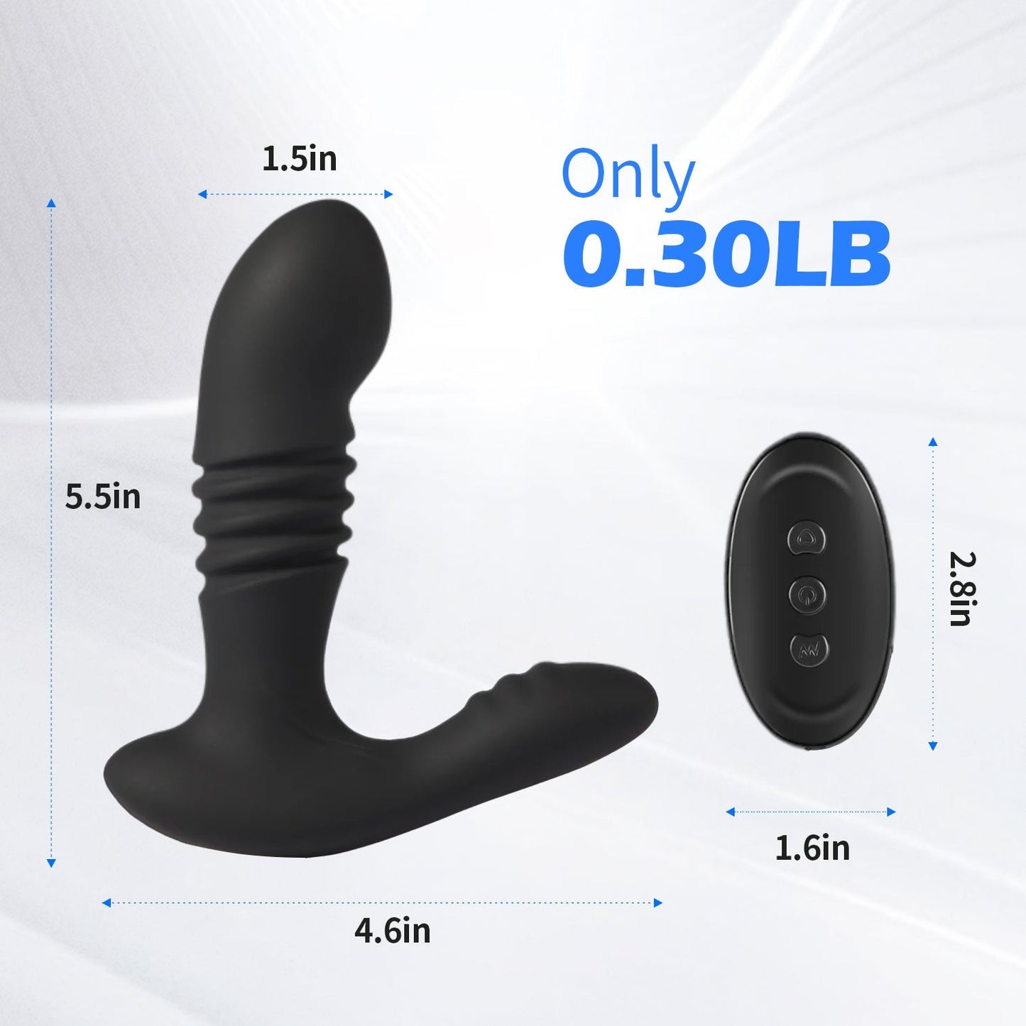 Dakota - Thrusting Vibrating Prostate & Perineum Massager