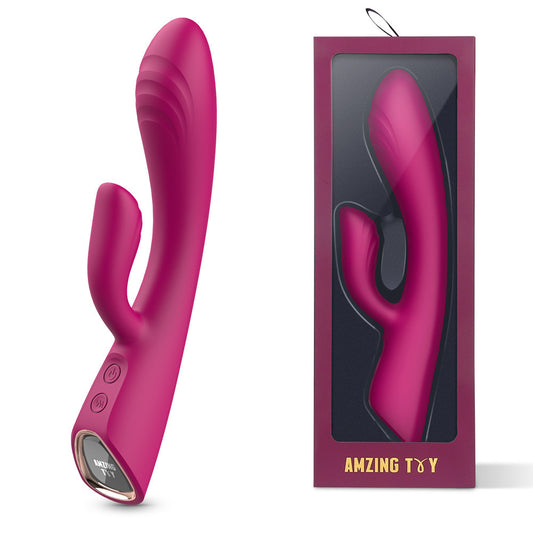 2-Motor Purple Telescopic Bead Vibrator