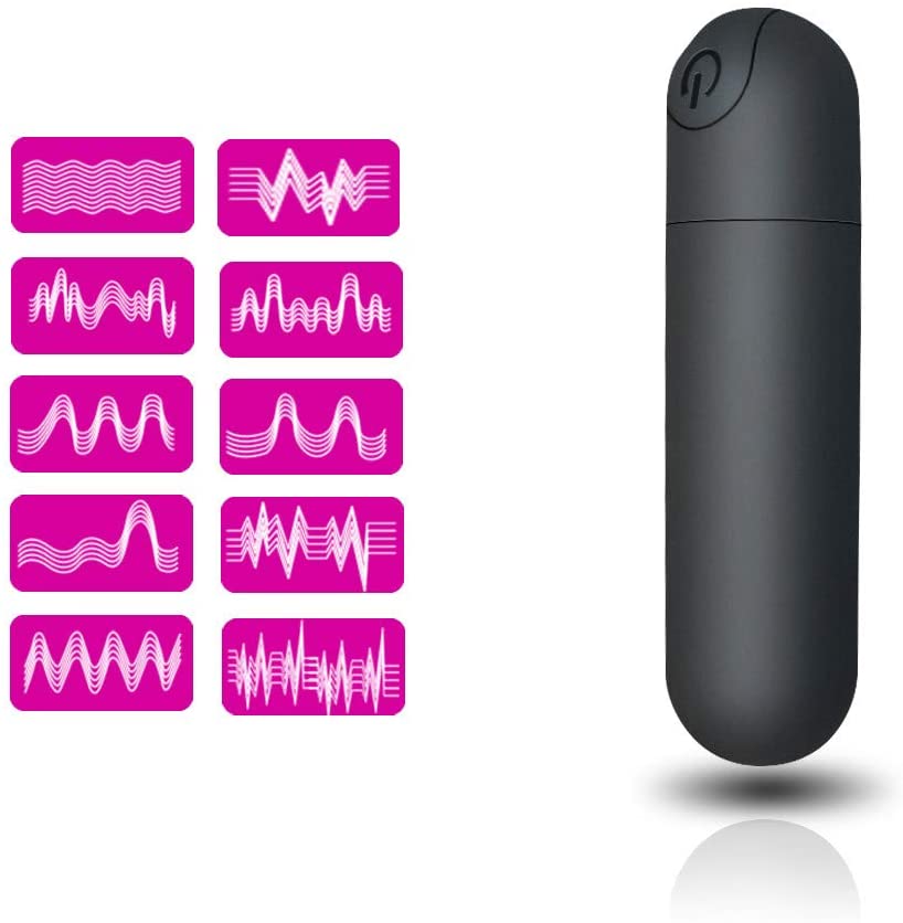 Bullet Vagina Stimulator Massager for Travel Vibrant with USB Recharge
