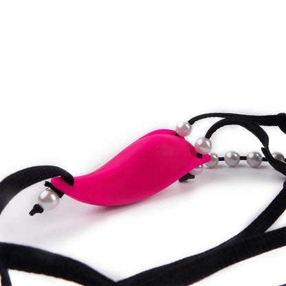 Wireless Remote Control 9-Frequency Wearable Lace Panty Clitoral Vibrator