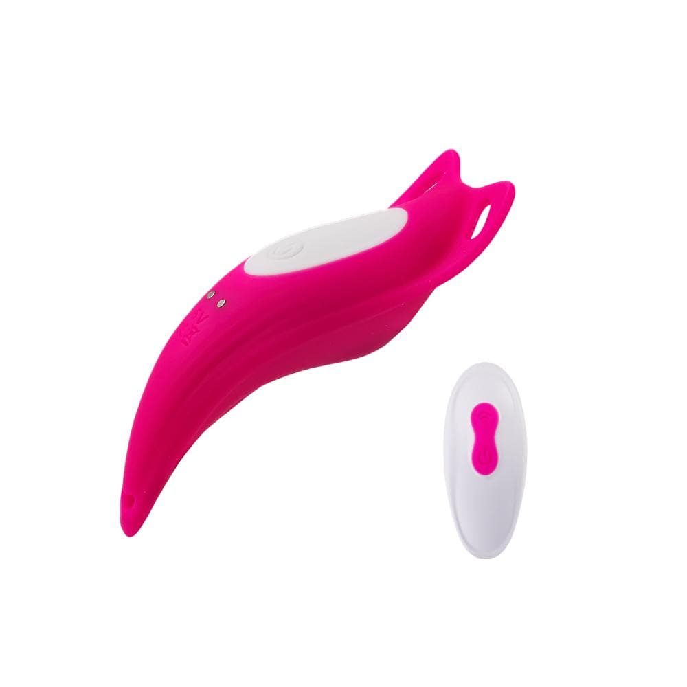 Wireless Remote Control 9-Frequency Wearable Lace Panty Clitoral Vibrator