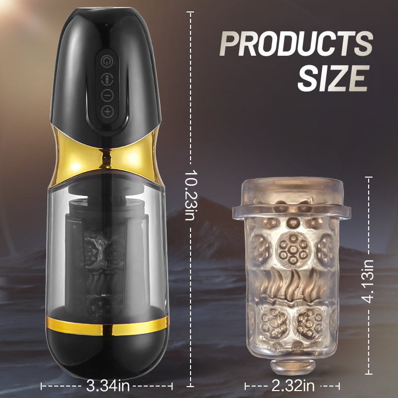 ACMEJOY Beck 6 Thrusting & Vibrating Automatic Masturbation Cup