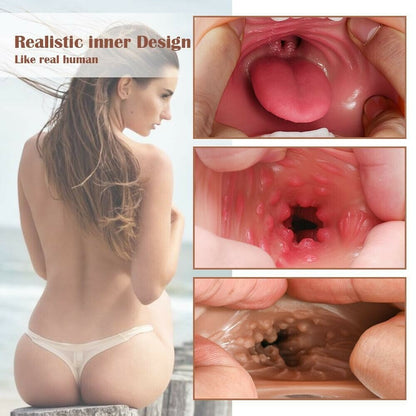 Face Designed Pocket Pussy | Realistic Masturbator