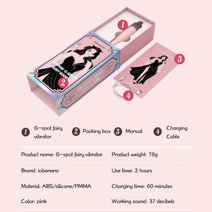 Fairy Stick G-spot Female Masturbation Device Climax Massage Vibrating Stick