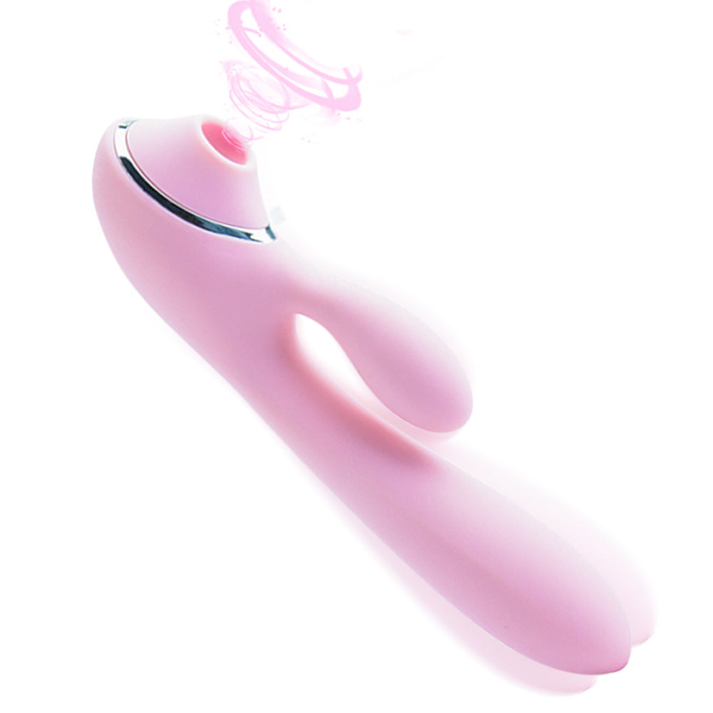 Explosion Yin Sucking Women's Multi Frequency Vibrating Stick Sucking G-point Vibration Flirting Second Tide Masturbator Fun Products