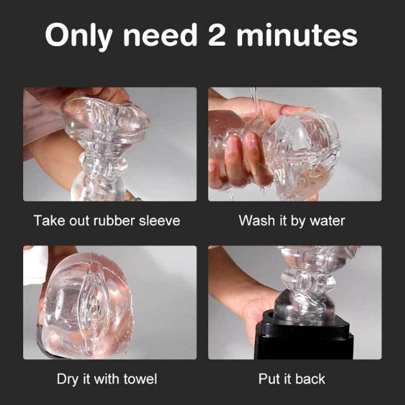 Vibrbud Telescopic Male Masturbator Sucking Heating Aircraft Cup