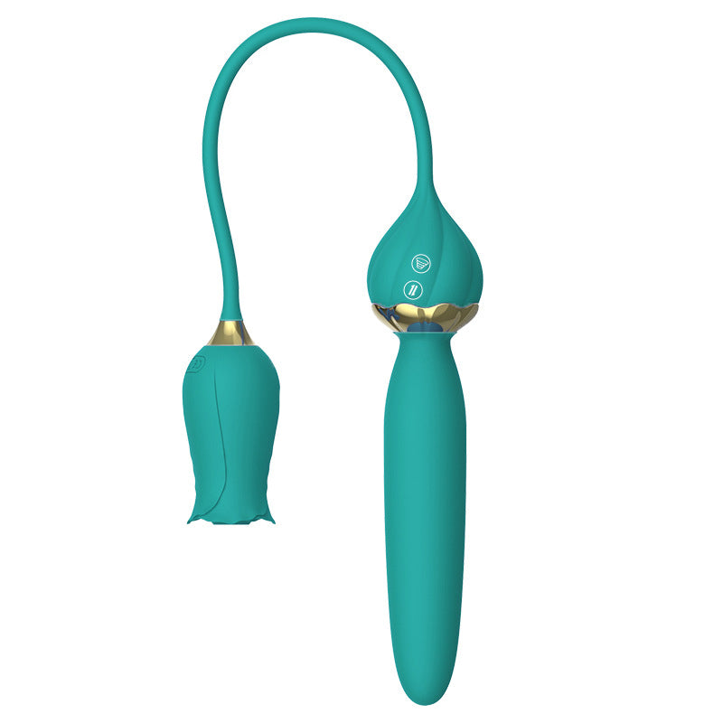 3 In 1 Rose Fairy Sucking Vibrator With A Bullet