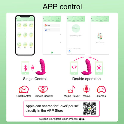 Remote Control G-spot Dildo