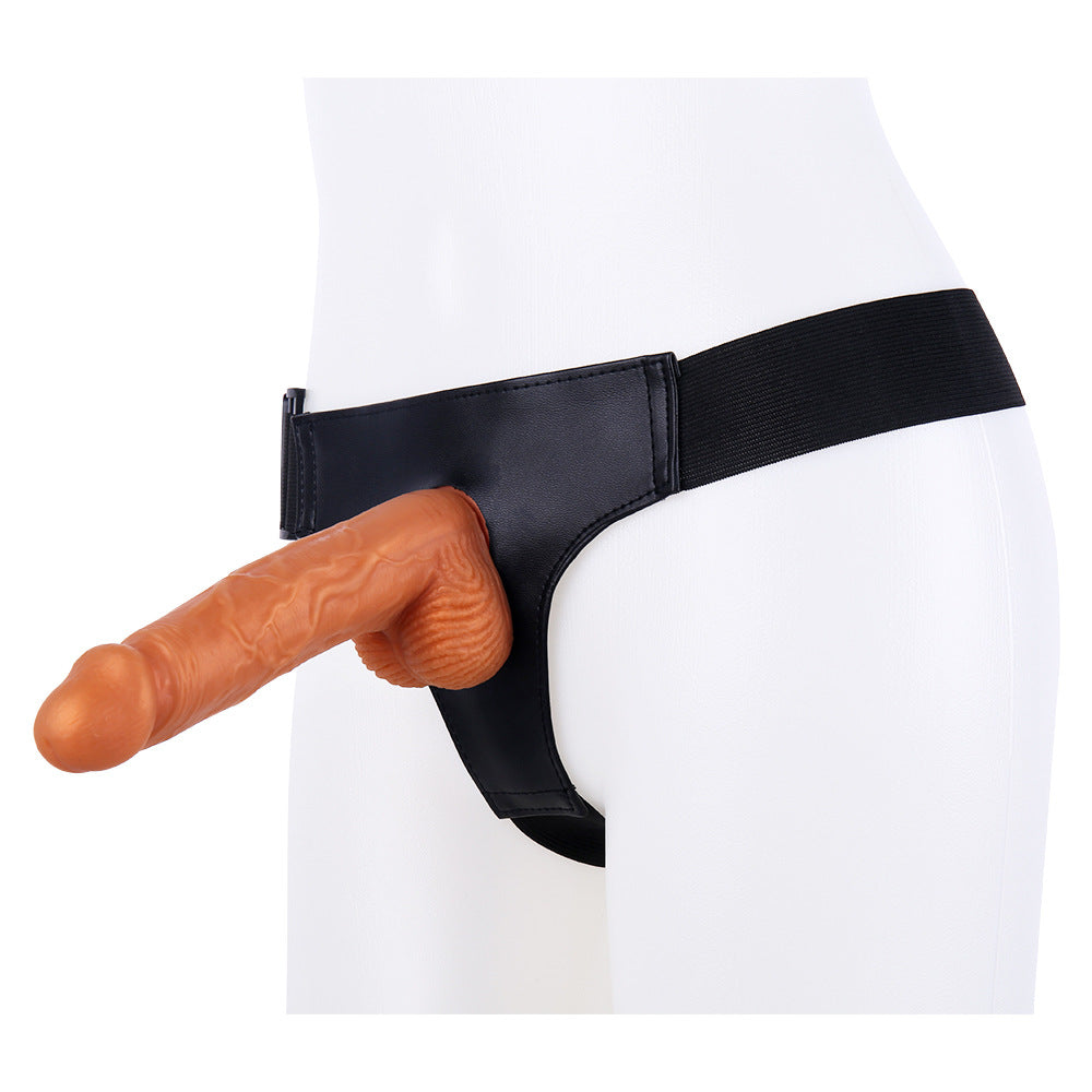 Penis Silicone Dildo Les Pull Leather Pants Fun Gay Women Wear Sex Products