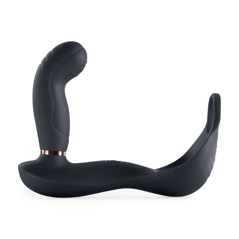 Cock Ring And Vibrating Butt Plug ——  Lovelyhoneytoy