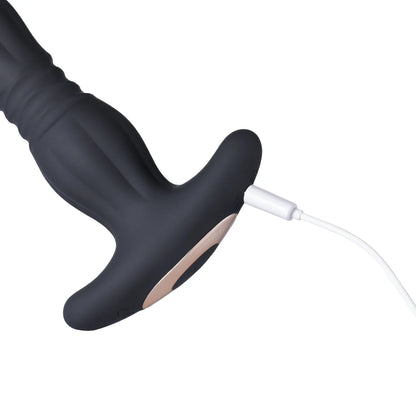 Agas - Thrusting Butt Plug with Remote Control