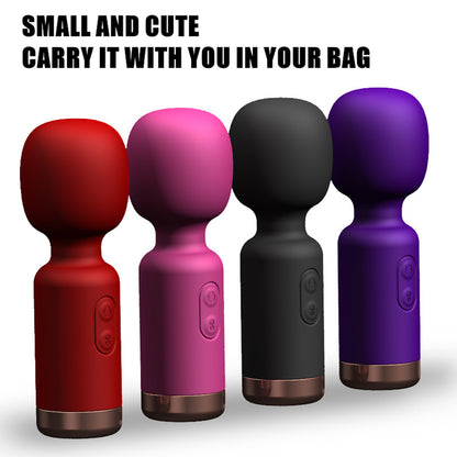 Mini Strong Shock Av Vibrator Women's Multi Frequency Second Wave Masturbator Small Massage Stick Adult Fun Products